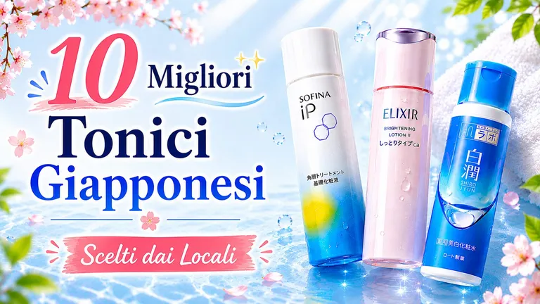 I 10 migliori tonici giapponesi da comprare in Giappone | scelti da un local