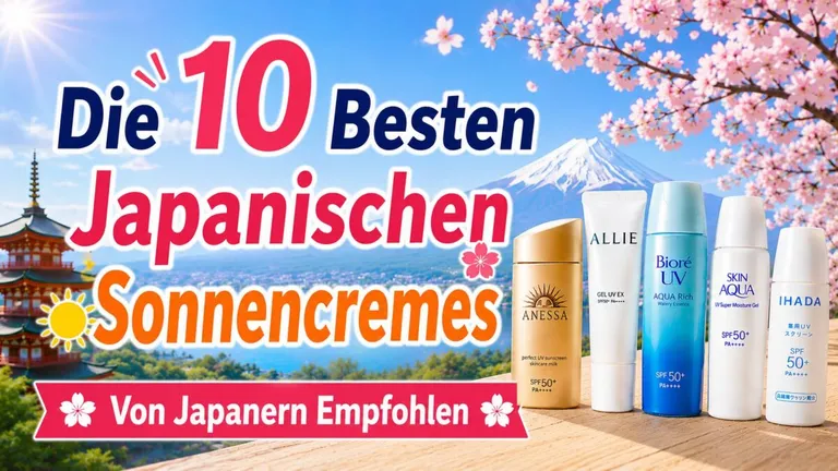 Die 10 besten japanischen Sonnencremes in Japan | von Einheimischen empfohlen