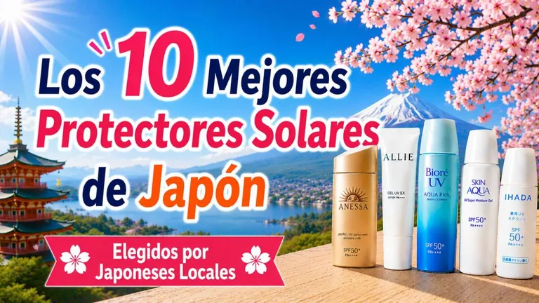 Los 10 mejores protectores solares japoneses para comprar en Japón | recomendados por un local