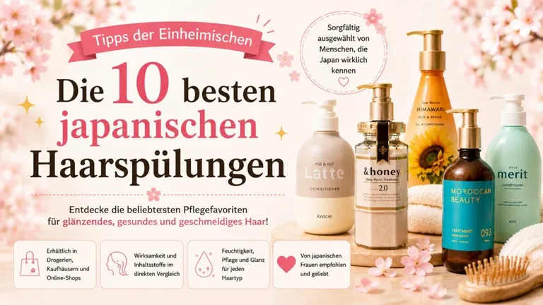 Die 10 besten japanischen Haarspülungen | Tipp der Einheimischen