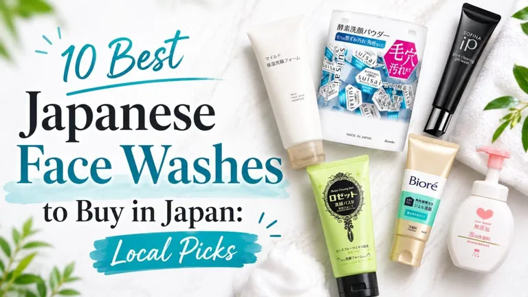 10 Best Japanese Face Washes to Buy in Japan: Local Picks