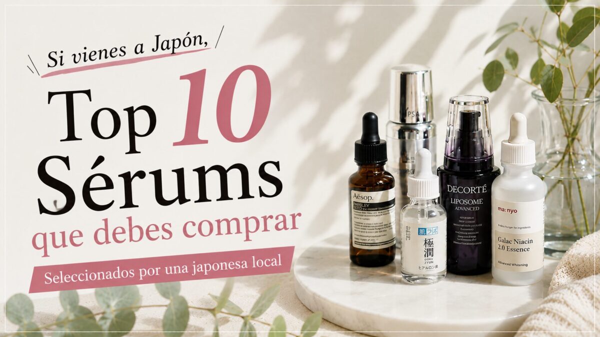Los 10 sérums recomendados para comprar en Japón | Seleccionados por japoneses locales