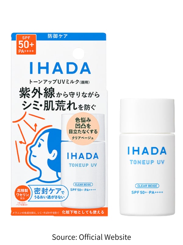 IHADA 薬用フェイスプロテクトUVミルク