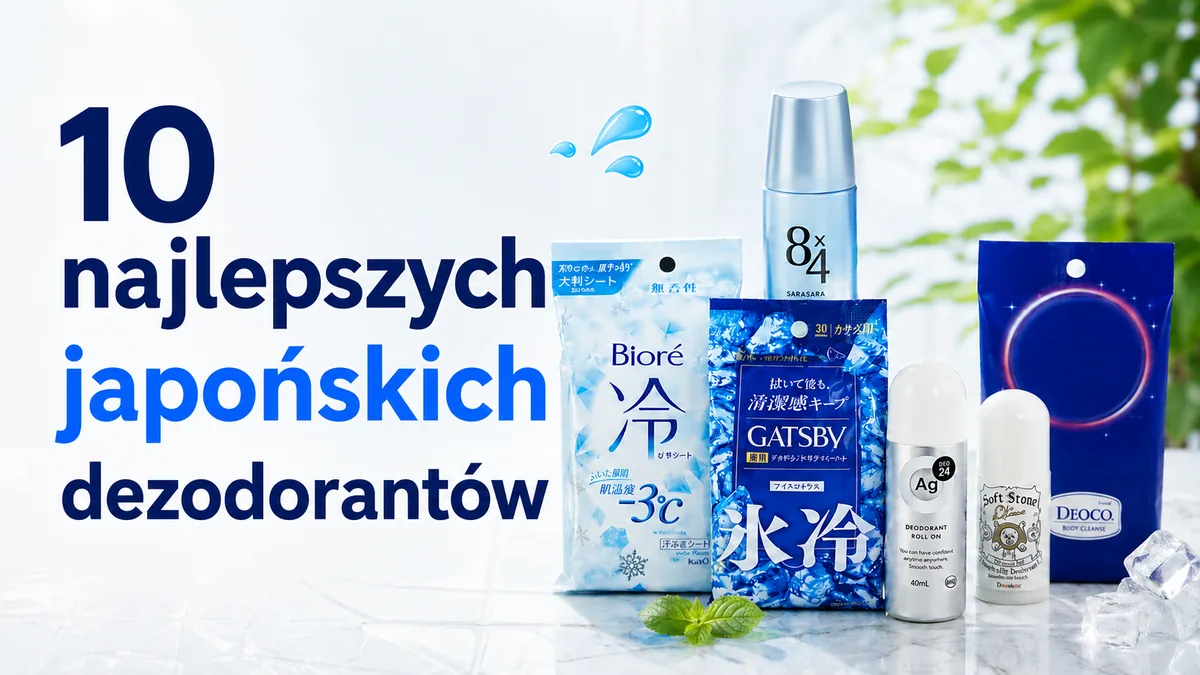 10 najlepszych japońskich dezodorantów | Lokalne rekomendacje